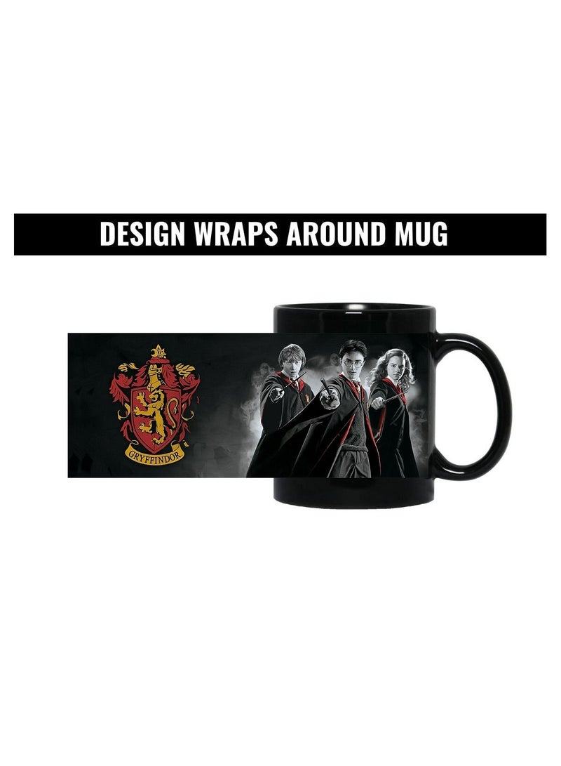 إم إي سي هاري بوتر  كوب مطبوع بجودة عالية بتصميم مطبوع بالكامل أسود 11 أونصة - Image 4