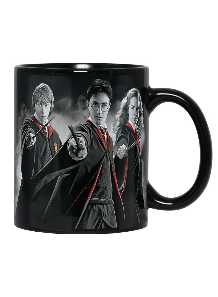 إم إي سي هاري بوتر  كوب مطبوع بجودة عالية بتصميم مطبوع بالكامل أسود 11 أونصة - Image 2
