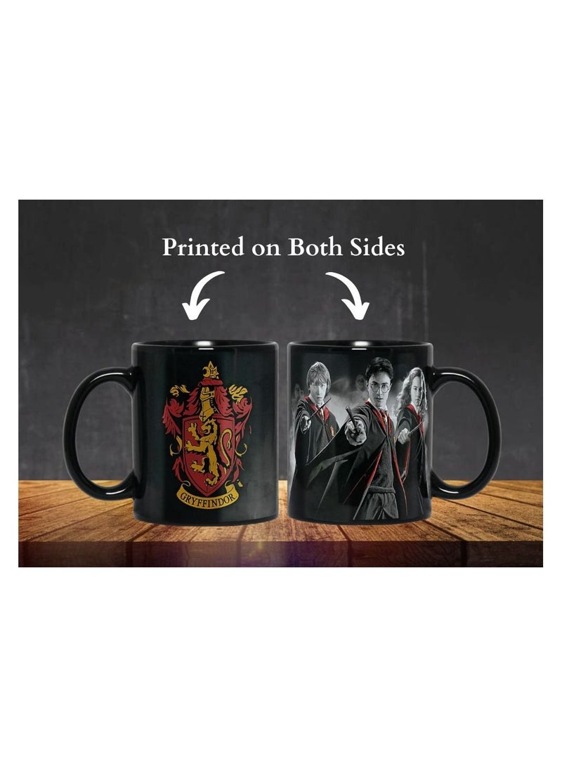 إم إي سي هاري بوتر  كوب مطبوع بجودة عالية بتصميم مطبوع بالكامل أسود 11 أونصة - Image 5