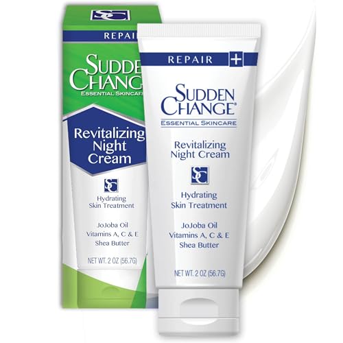 Sudden Change Revitalizing Night Cream Face Lotion For Deep Wrinkles Clinically Proven Recommended By Professionals Collagen Elastin BoReduce Fine Lines Wrinkles In 2 Weeks 2 Oz - Image 2