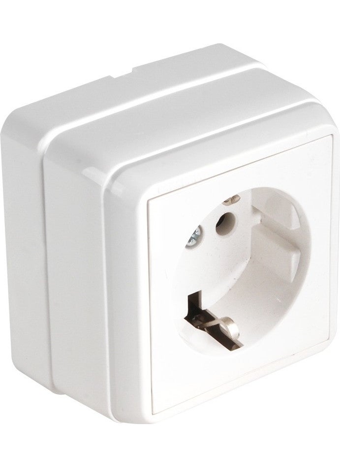 Mutlusan Surface Mounted Grounded Socket 