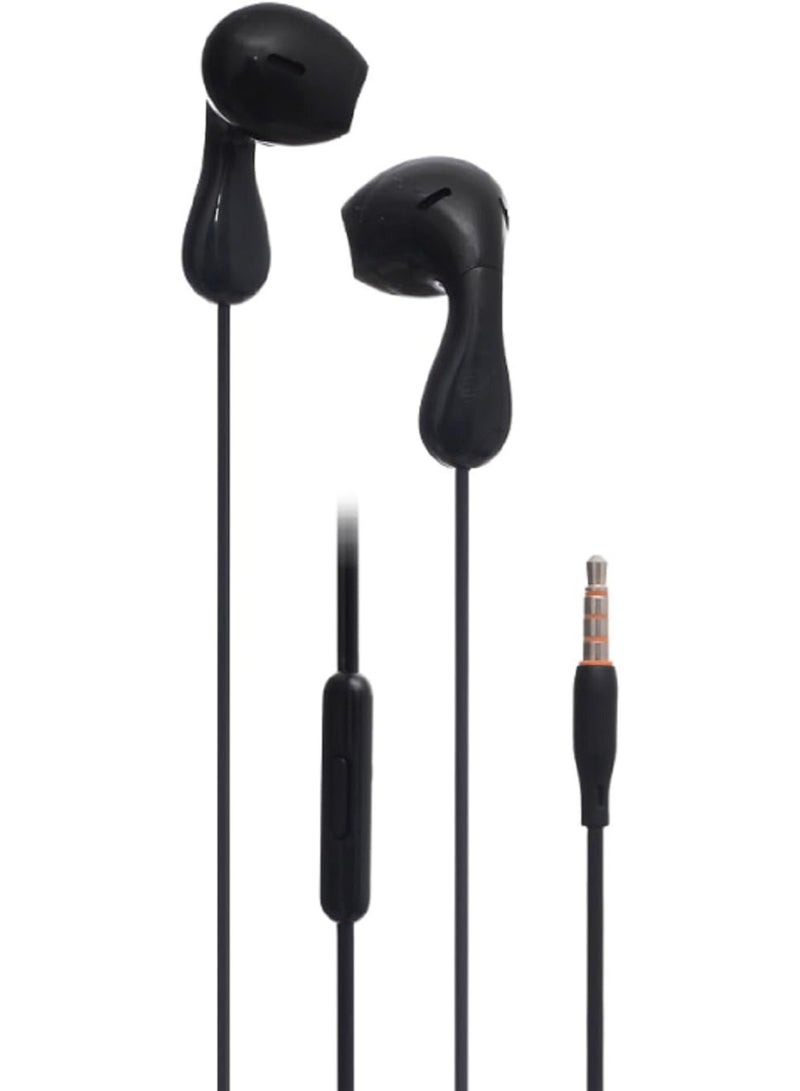 Hope 3.5mm AUX Wired Headphones with Mic, 14mm Horn Diameter, 1.2M Stereo Earphones, 16Ω High Sensitivity for Calls, Music and Everyday Audio, with Wired Convenience for Compatible Devices at Home or Work - Image 1