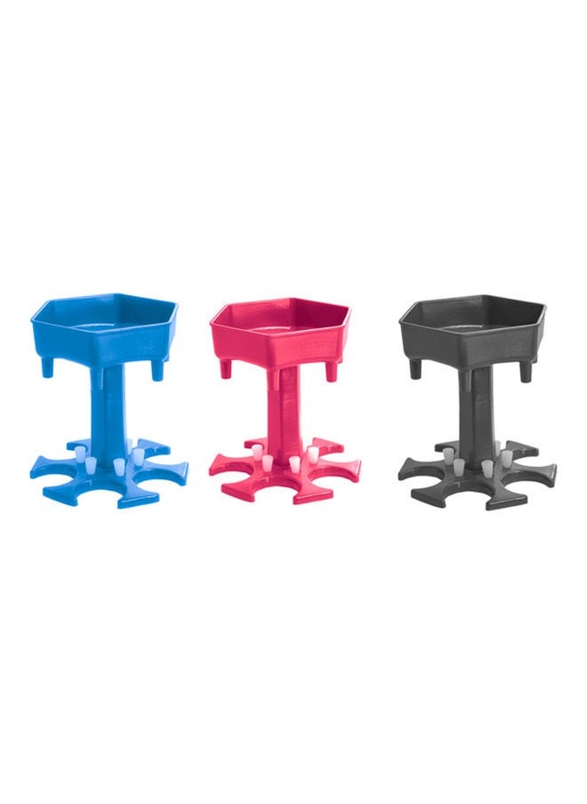 NIBEMINENT Upgrade 6 Shot Glass Dispenser And Holder Red 14x13.5x13cm  - Image 4