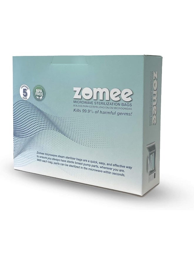 Zomee Microwave Steam Sterilizer Bags - Image 1