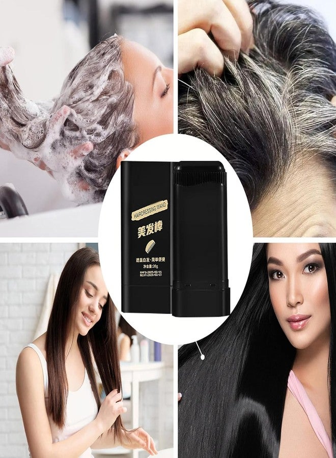 CHEENNY 2 IN 1-Hair-Color-Stick-Safe-And-Convenient-Comb-Hair-Dye-Hair-Dressing-Wand-Waterproof-And-Sweat-Proof-Hair-Dye-Comb-Portable-Hair-Color-Comb 1-PCS - Image 2