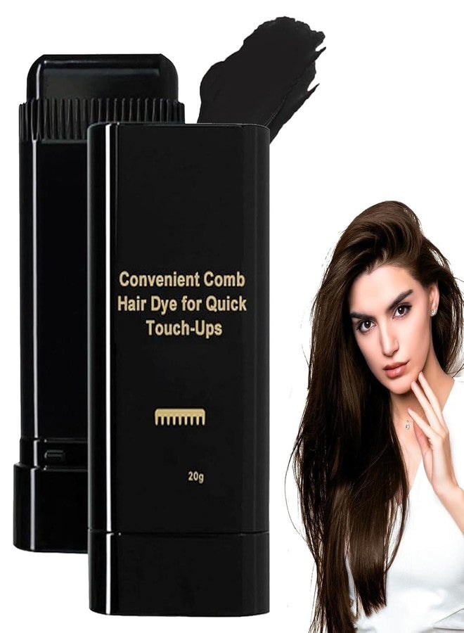 CHEENNY 2 IN 1-Hair-Color-Stick-Safe-And-Convenient-Comb-Hair-Dye-Hair-Dressing-Wand-Waterproof-And-Sweat-Proof-Hair-Dye-Comb-Portable-Hair-Color-Comb 1-PCS - Image 1