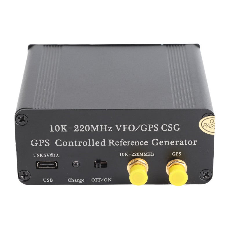 Frequency Generator 10KHz-220MHz Harmonic Suppression Even -50dB Odd -10dB - 0.1Hz High Precision Variable Frequency Oscillator with Aluminum Alloy Housing for Portable Use - Image 3