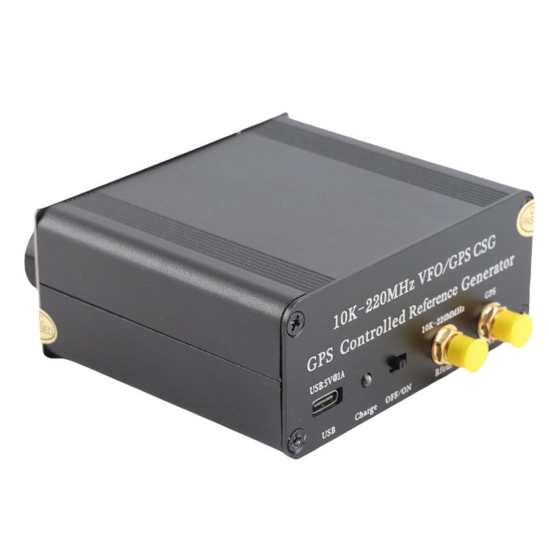 Frequency Generator 10KHz-220MHz Harmonic Suppression Even -50dB Odd -10dB - 0.1Hz High Precision Variable Frequency Oscillator with Aluminum Alloy Housing for Portable Use - Image 4