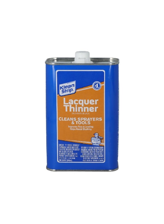 Klean Strip - High Solvency Medium Drying Lacquer Thinner 1 quart QML170 - Image 1
