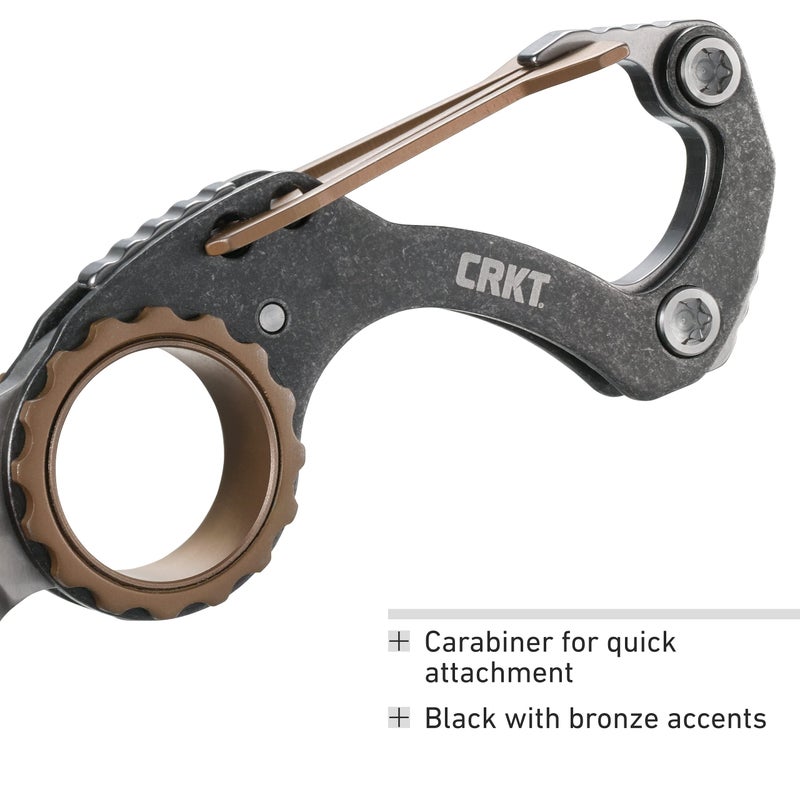 CRKT Compano Everyday Carry EDC Pocket Folding Knife with Slip Joint: Stainless Steel Blade, Stainless Steel Handle, 9082 - Image 4
