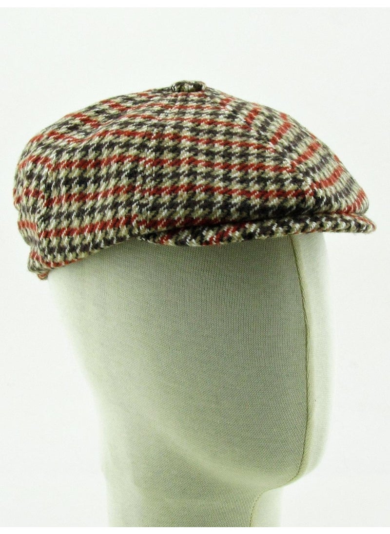 Takı Dükkanı Jewelry Shop Peaky Blinders Hat Newsboy Trend 8 Piece Cap Felt CP224P  - Image 1