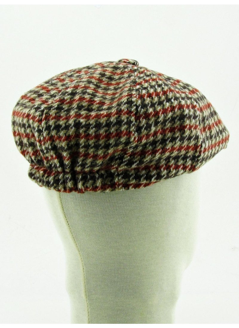 Takı Dükkanı Jewelry Shop Peaky Blinders Hat Newsboy Trend 8 Piece Cap Felt CP224P  - Image 3