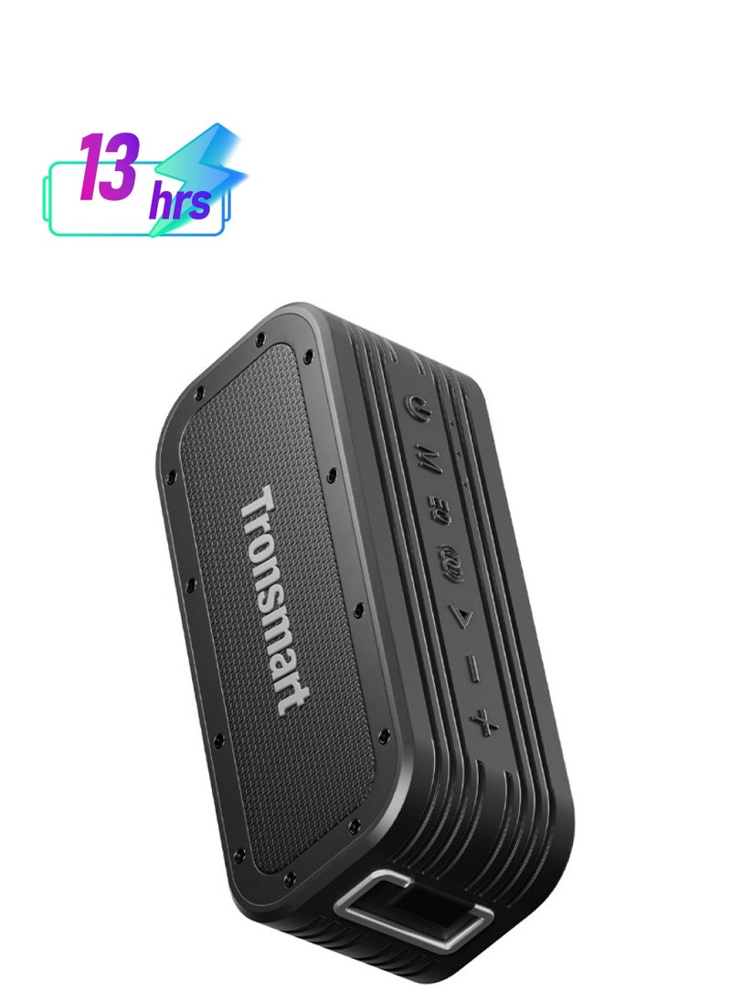 Tronsmart - Tronsmart Bluetooth Speaker, Tronsmart Force X Portable Speaker 60W, Bluetooth 5.0, with PowerBank, IPX6 Waterproof, SoundPulse Technology, 2.2 Channel System with Tri-Bass EQ, Black - Image 1