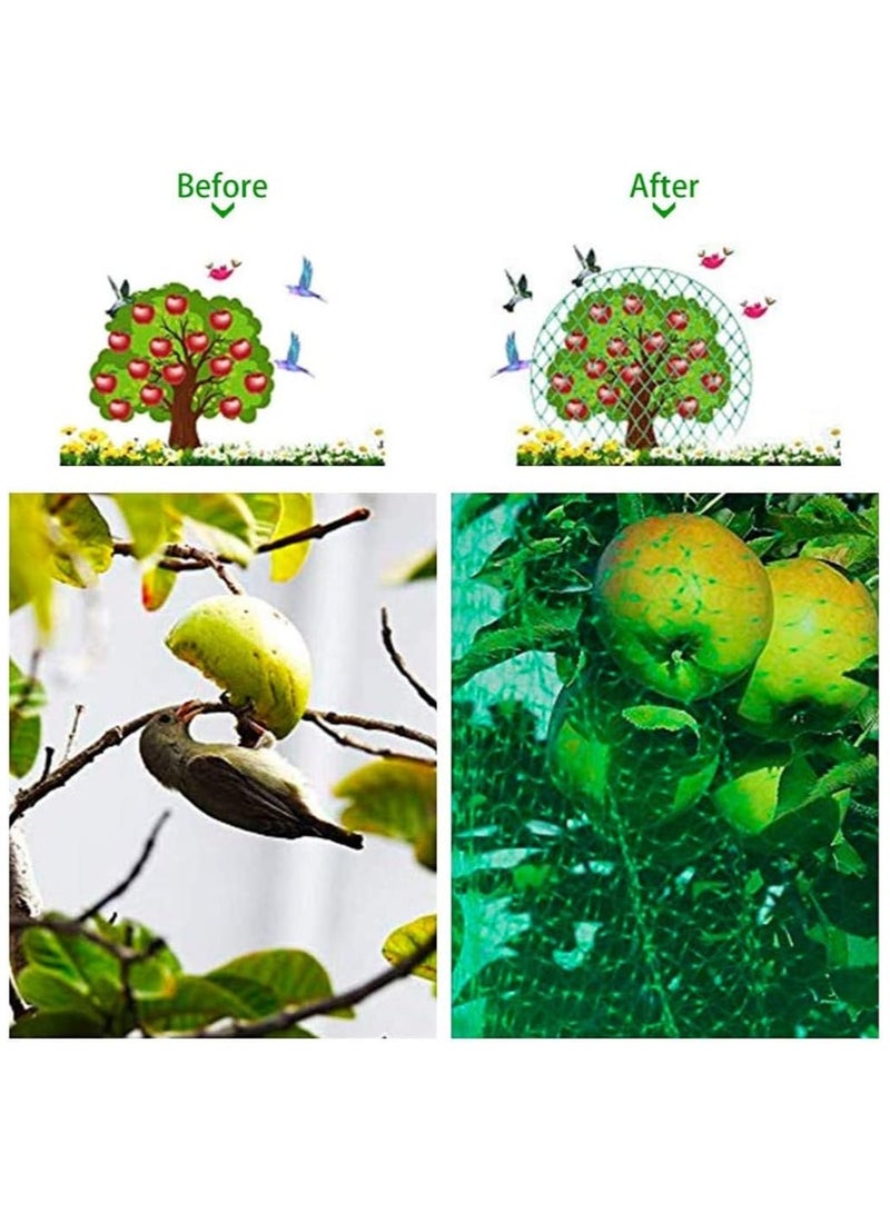 Garden Netting Bird Net for Gardening Outdoor Mesh Fencing for Vineyard Fruit Vegetables Flowers Plants Reusable Pond Fence 4X6M - Image 5