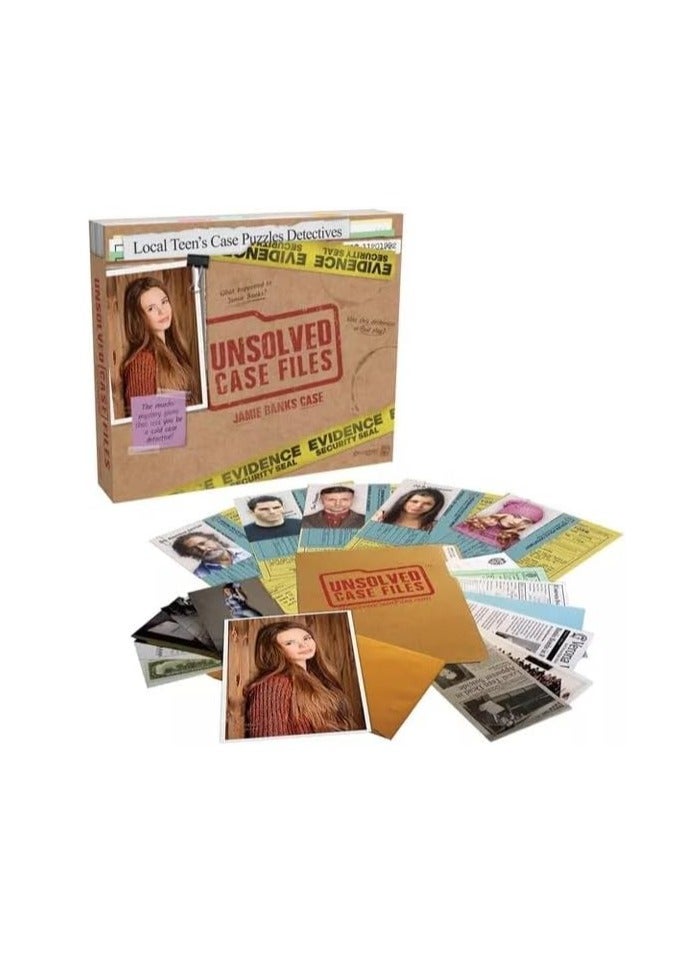 Banks, Jamie - Cold Case Murder Mystery Game Can You Solve The Crime.Unsolved Case Files - Image 1