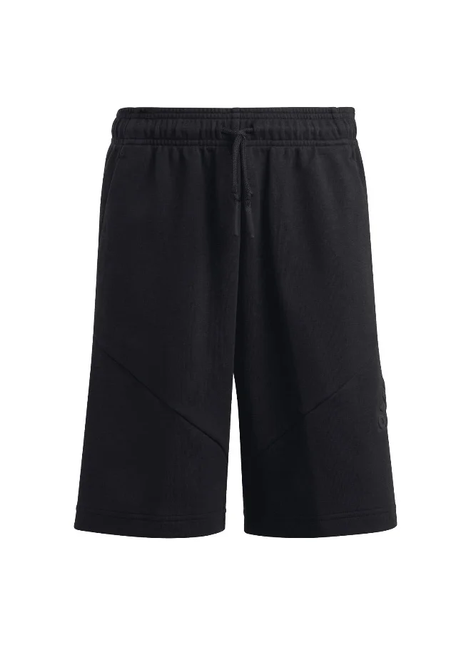 Adidas adidas U Fi Logo Sh Black Training Shorts 7-8Y