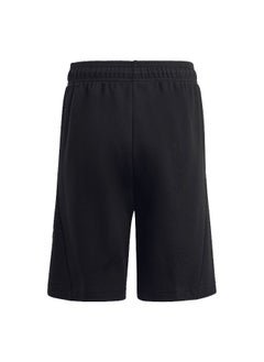 Adidas adidas U Fi Logo Sh Black Training Shorts 7-8Y  - Image 3
