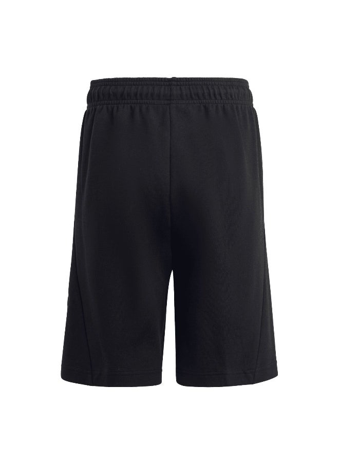 Adidas adidas U Fi Logo Sh Black Training Shorts 7-8Y  - Image 3