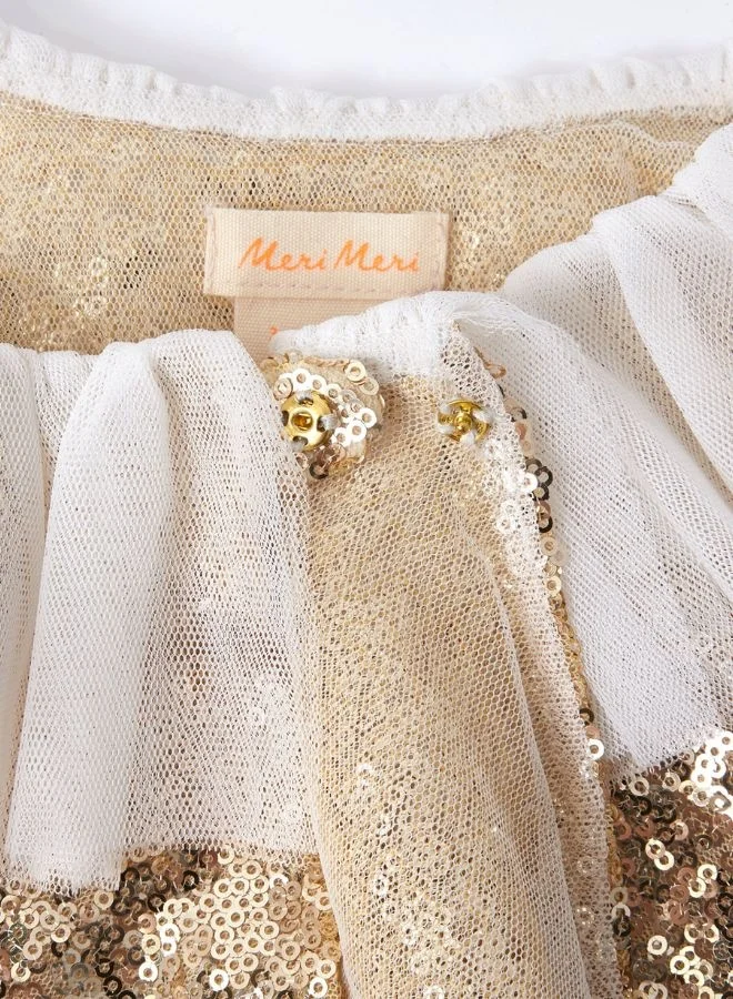 Meri Meri  Gold Sparkle Cape  | Best Price UAE
