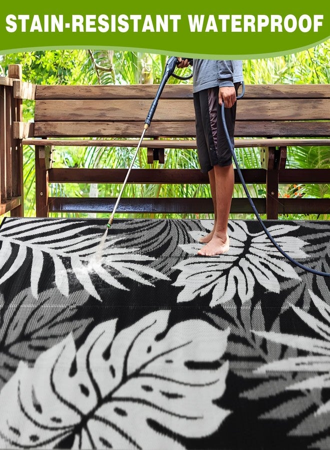 YONILE Outdoor Rug 6x9 ft Waterproof, Reversible Outdoor Plastic Straw Rug for Patios Clearance, Outdoor Area Rug Carpet RV Mat for Camping Backyard Deck Porch - Image 3