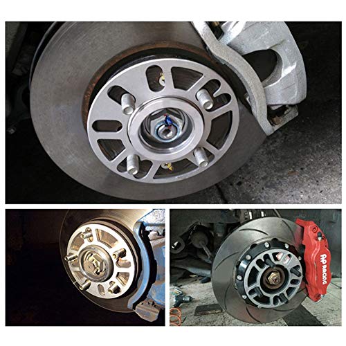 DCVAMOUS 2PC 8x6.5 8x165.1 8x170 8x180 Wheel Spacers 1/4 Inch (6mm) Compatible with Chevy GMC-Ford-Dodge 8 Lug for F250 F350 Super Duty RAM2500/3500 Sierra Silverado Suburban 2500 3500 HD & Most 8Lug - Image 3