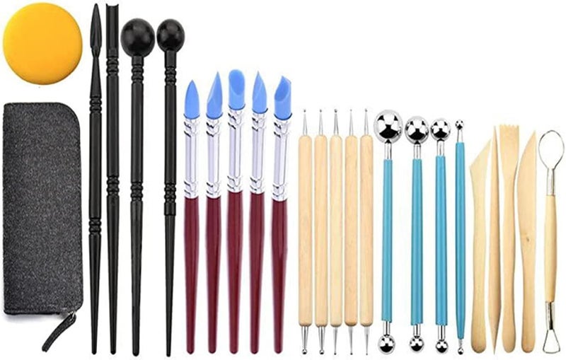 ZJchao Modeling Clay Tools, Pottery Tools Clay for Kids Modeling with for - Image 5