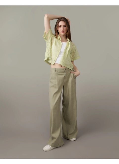Cropped Cabana Shirt