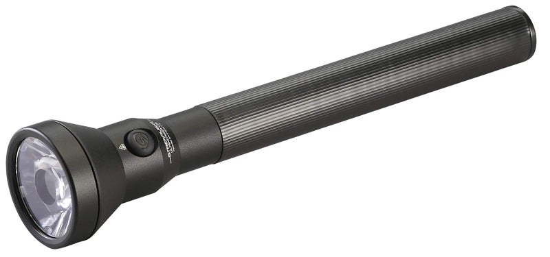 Streamlight 77555 UltraStinger 1100 Lumen 65000 Candela Rechargeable Tactical Duty Flashlight, Long Range Beam, 12V DC Smart Charger, Black - Image 1