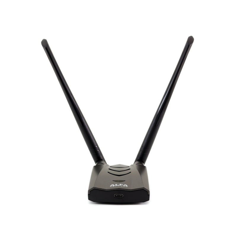 ALFA Network Alfa Long-Range Dual-Band AC1200 Wireless USB 3.0 Type-C Wi-Fi Adapter w/2x 5dBi External Antennas – 2.4GHz 300Mbps/5GHz 867Mbps – 802.11ac & A, B, G, N - Image 3
