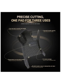 WINCA Car Floor Mats Compatible With Toyota previa 2008 -2016  PVC Leather Non-slip Weather Color Available (Black)  - Image 3