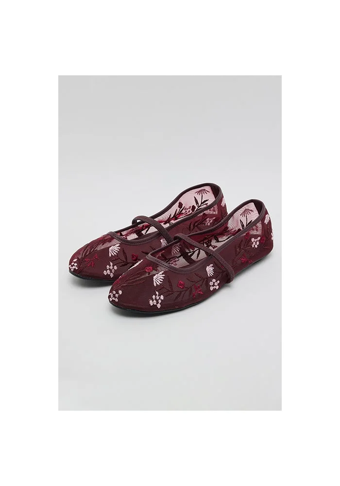R&b Embroidered Ballerinas