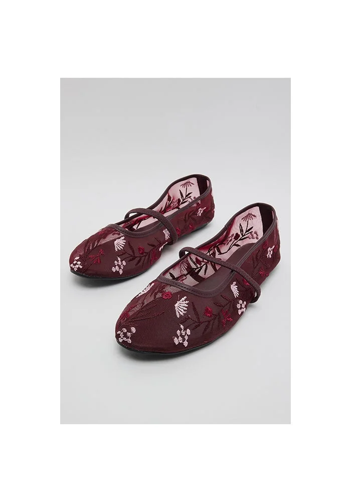 R&b  Embroidered Ballerinas for Women | Best Price UAE