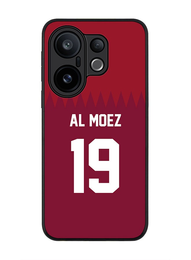 Stylizedd For vivo X200 FE / S30 Pro mini Case,Slim fit Camera Protection, Shockproof Thin Phone cover  - Football - Qatar,  Al Moez