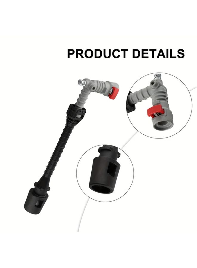 Car Wash Spray Gun High Pressure Water Foam Sprayer Valve Set - Image 4