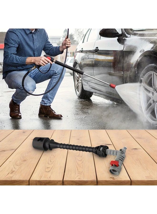 Car Wash Spray Gun High Pressure Water Foam Sprayer Valve Set - Image 2