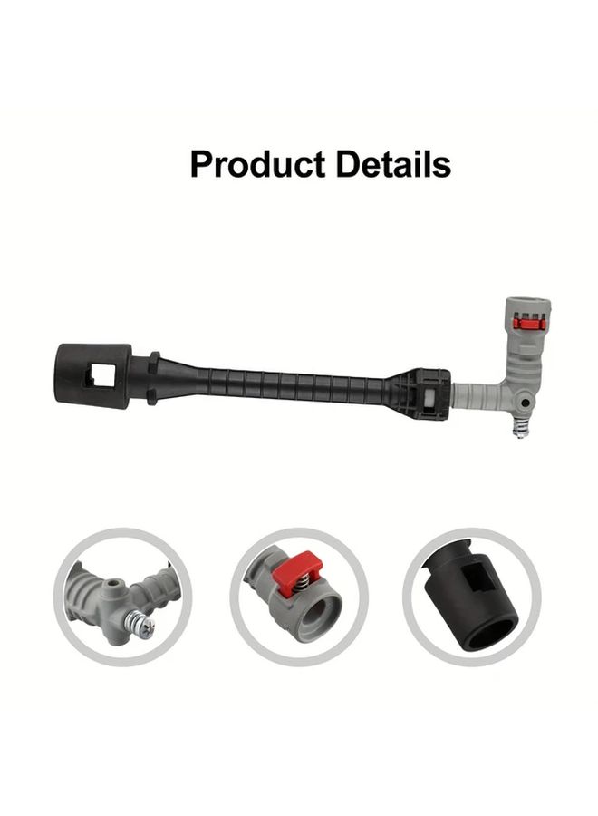 Car Wash Spray Gun High Pressure Water Foam Sprayer Valve Set - Image 5