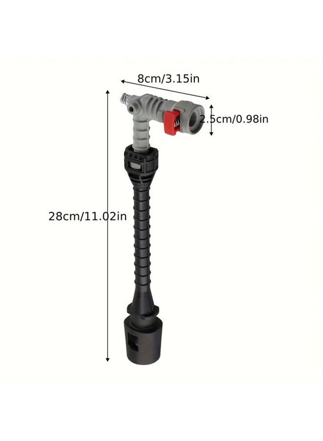 Car Wash Spray Gun High Pressure Water Foam Sprayer Valve Set - Image 3