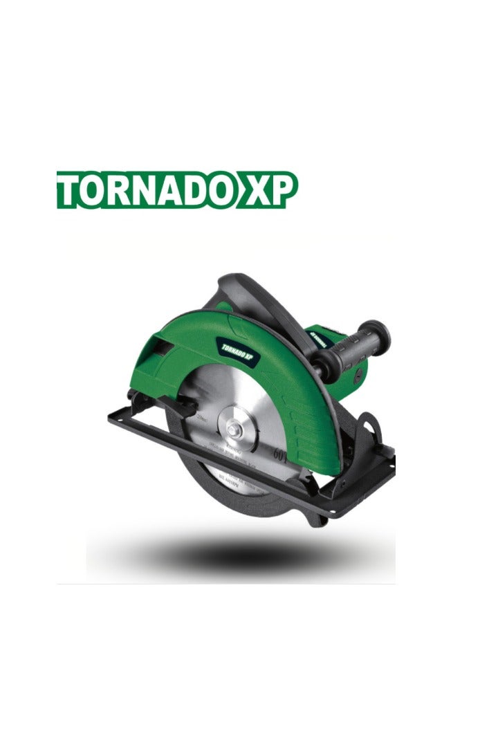 منشار دائري تورنادو 9 بوصة 1500 واط– سرعة 4300 لفة/دقيقة وعمق قطع حتى 84 مم