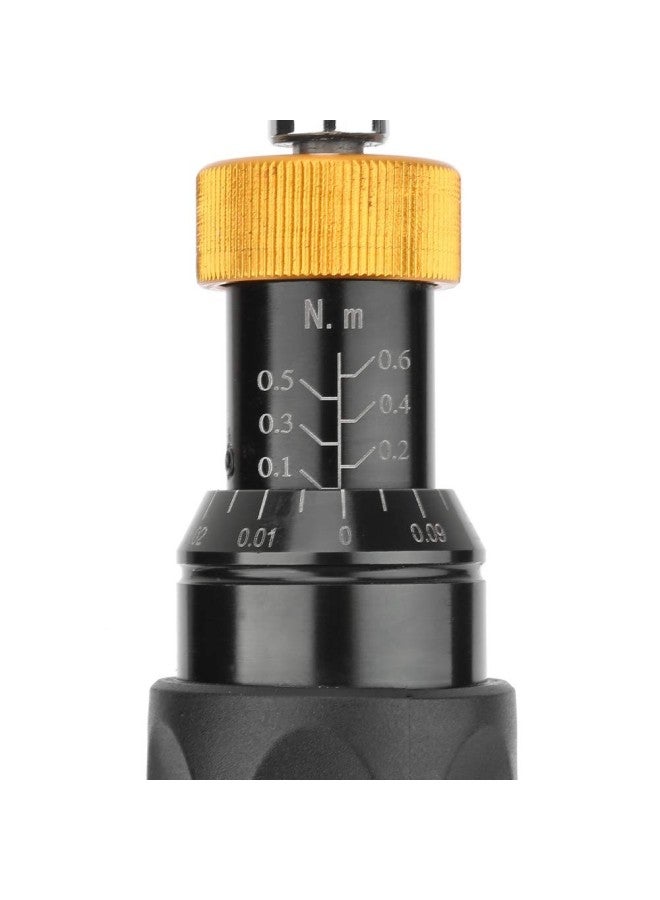 klarako Presetting Type Adjustable Torque Screwdriver 0.10.6Nm Hex Socket RTD0.6 - Image 5