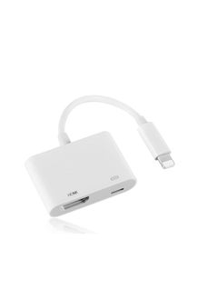 ماركة غير محددة محول لايتنينج HDMI ، وصلة معتمدة ابل، ايه في رقمي 1080P لمزامة الفيديو والصوت لهاتف ايفون 14/13/12/ 11/ SE /8 /7 /XR/X/8/7/XS  - Image 1