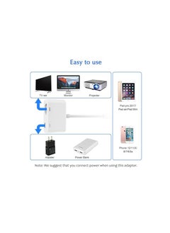 ماركة غير محددة محول لايتنينج HDMI ، وصلة معتمدة ابل، ايه في رقمي 1080P لمزامة الفيديو والصوت لهاتف ايفون 14/13/12/ 11/ SE /8 /7 /XR/X/8/7/XS  - Image 5