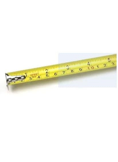 ISC ISC Multifunction Yellow Case 3 Meter Mini Pocket Tape Ruler Measure Accuracy Steel Measuring Tape Transparent Yellow ABS Case 3 m  - Image 3