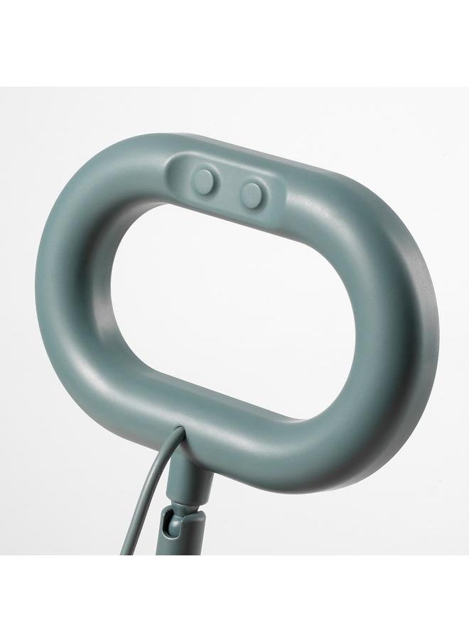 Zaboon LED ring lamp, dimmable/turquoise  - Image 4