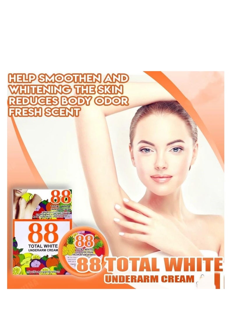 88 Total White BEAUTY AMBITION 888 Total White Underarm Cream Made in Thailand  - Image 5