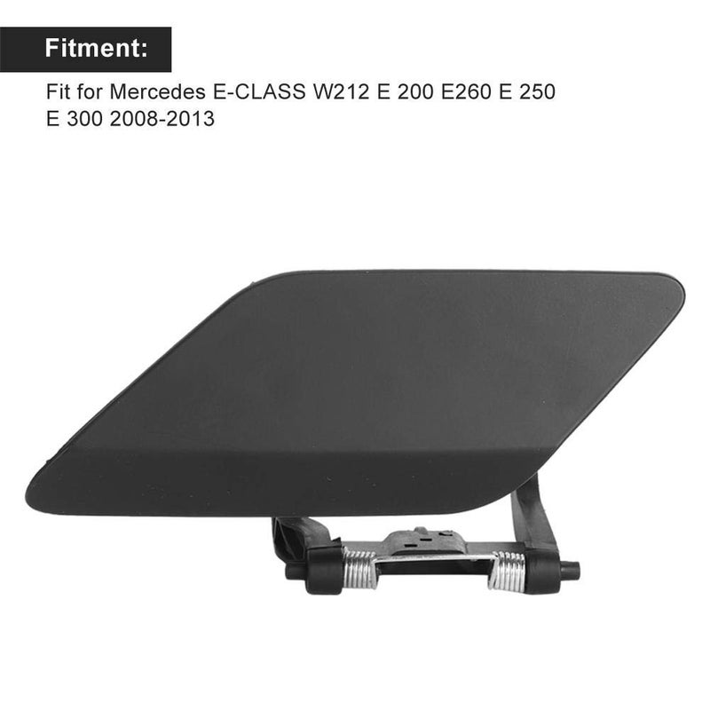 Aramox غطاء غسالة المصابيح الأمامية، غطاء فوهة غسالة المصابيح الأمامية لسيارة بامبر 2128600108 2128600208 مناسب لسيارة E-Class W212 E200 E260 E250 E300 08-13 (يسار) - Image 2