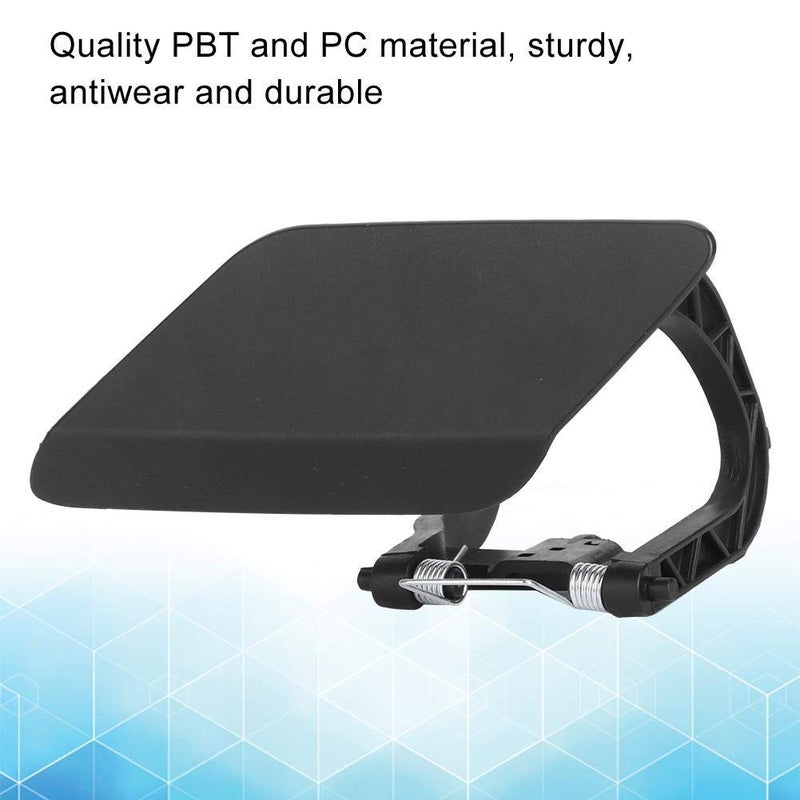 Aramox غطاء غسالة المصابيح الأمامية، غطاء فوهة غسالة المصابيح الأمامية لسيارة بامبر 2128600108 2128600208 مناسب لسيارة E-Class W212 E200 E260 E250 E300 08-13 (يسار) - Image 4