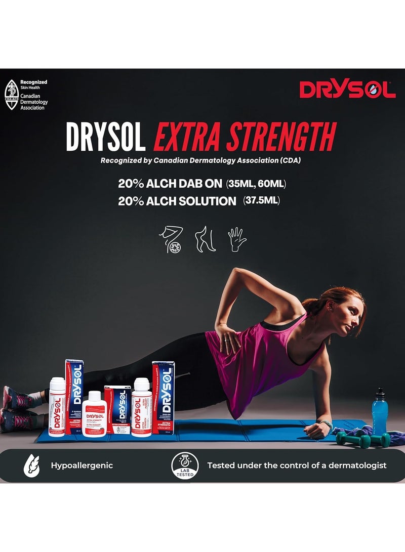 Drysol Clinical Strength Antiperspirant 20% Extra-Strength 35 mL - Image 4