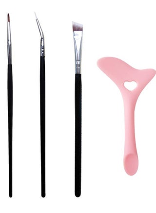 Slanted Ultra Thin Winged Eyeliner Brush Silicone Eye Liner Stencils Makeup Aid,Angled Eyeliner Brush Slanted-Small Thin Winged Liner Eyeshadow Eyebrow Tool (pink-3) - pzsku/Z0810E33981175BBD7B47Z/45/1743376120/9648e0c7-6b08-4cbb-94a1-96f2d8a80f50