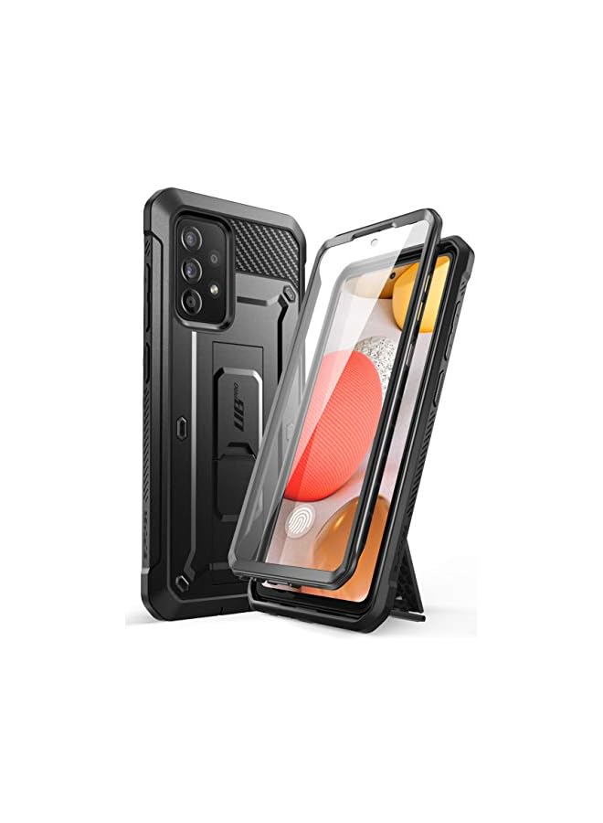 SupCase Unicorn Beetle Pro Series Designed for Samsung Galaxy A52 4G/5G (2021) Case, Full-Body Rugged Holster & Kickstand Case with Built-in Screen Protector (Black) - Image 2