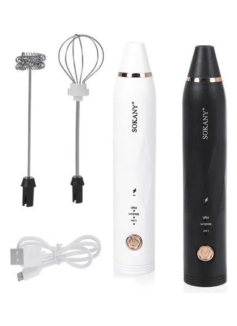 USB Hand Stick Mixer - Egg Beater 30 W Sk-201A Multicolour